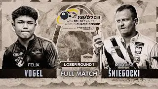 🇩🇪 VOGEL vs SNIEGOCKI 🇵🇱 ▸ 2026 Yalin WPA Men's 8-Ball World Championship