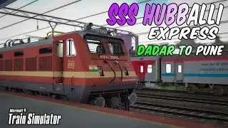 WAP4 | 12660 GURUDEV EXPRESS | INDIAN TRAIN SIMULATOR | MSTS LIVE  #shorts