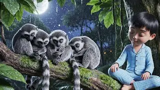 Five Little Lorises Peekaboo Peekaboo Peek | Nursery Rhymes for Kids & Baby Songs