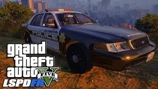 Gta V LCPDFR LSPD Pink Police Car!?! Calls That End Badly!?!
