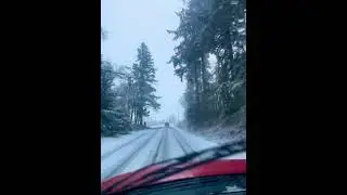 snowing in oreg&oacute;n #adventure #nature #oregon #workhard #viralshorts