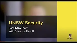 UNSW Security - For Staff Members