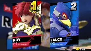 HDR yuzu Session - Theft (Roy, Link) vs. Androos (Falco, Fox, Wolf, Mario)