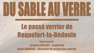 Conférence du sable au verre 19 décembre 2022