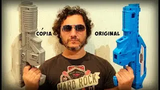 🚨 Transformei UMA FOTO em uma ARMA de ARCADE do Jurassic Park com IA + Impress&atilde;o 3D 🦖🎮