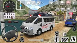 New Toyota Hiace Games - Coach City Van Driving Simulator 2026: Minibus Sim 3D - Android Gameplay