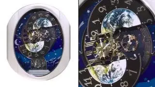 Rhythm, Peaceful Cosmos II, 4MH408WU19 - springfieldclock.net