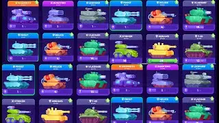 Tank Stars 2 : All Tanks Unlocked- All Tanks Battle  #TankStars   #Tankstars2