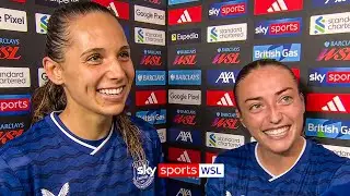 Ornella Vignola & Martina Fernandez FULL Merseyside derby reaction