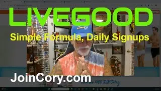 LIVEGOOD: Review, Simple Training, How To Get Signups Daily!