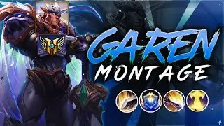 GAREN FOR WIN - CHALLENGER RANK #1 D&Uuml;NYA GAREN 1.Sİ MONTAGE - THE 2V1 GOD! - League of Legends