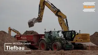 Erdarbeiten mit Schlagkraft | Moezer GmbH Tiefbau | Lohnunternehmen H&ouml;rber