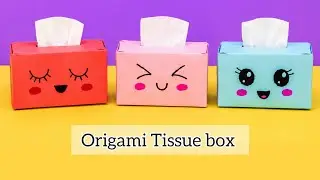 DIY Origami Tissue Box | Easy Paper Tissue Holder | DIY