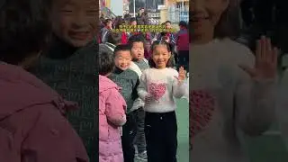 做这种事真的太有成就感啦！！！孩子们的笑容太灿烂了！ #记录真实生活 #四川方言 #程滢易晶楠