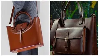 Fabulous beautiful leather handbag ideas #leatherdesign