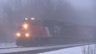 CN 3086 at Dock Siding (22FEB2017)