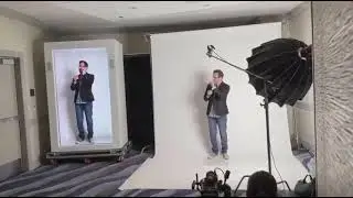 David Nussbaum demonstrates Portl's holoportation features - live holoportation demo