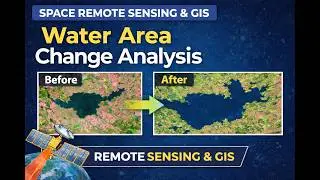 Water area change analysis in ArcGISPro