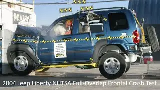 2004-2007 Jeep Liberty NHTSA Full-Overlap Frontal Crash Test