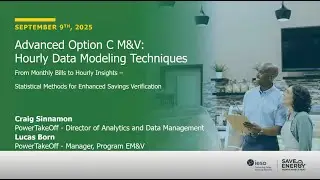 Advanced Option C M&V  Hourly Data Modeling Techniques