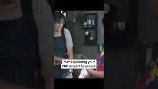 When you try to explain your PhD project to people... #phdlife #research #science