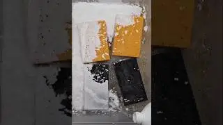 ASMR Sponge squeezing TEASER..⚠️BLEACH REACTION⚠️ #pouring