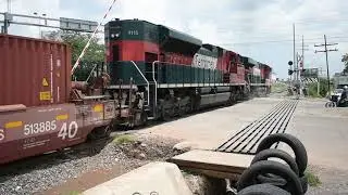 Asi patinan las Locomotoras GE, problema en el crucero y se me acaba la memoria =(