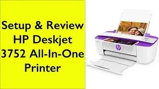 Настройка беспроводного компактного МФУ HP DeskJet 3752 с функцией мобильной печати