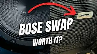 Bose Speaker Swap to Audison & Dynadio in Porsche Panamera - Was it Worth It? (& How-To)