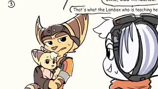 Ratchet & Clank: Comics - Ratchet y Rivet son un 