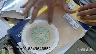 Ostomy Urostomy Bag with Brava Barrier Taps 