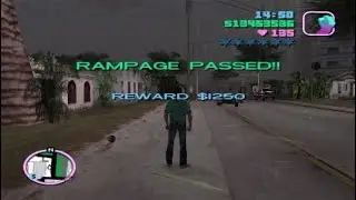 GTA VC | Rampages | Rampage #25 - Kill 30 gang members in 2 minutes with a Tec-9