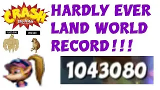 [WR] Crash Tag Team Racing (Xbox) - Hardly Ever Land High Score (1,043,080)