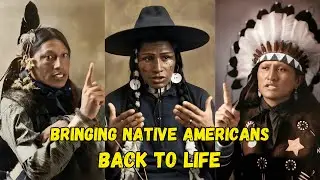 20 Iconic Native American Figures Brought to Life with AI | Red Cloud, American Horse, Howard Frost