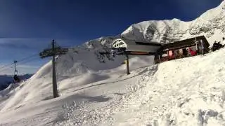 Arrivo della seggiovia al Lago di Car&igrave; 2300mt sm