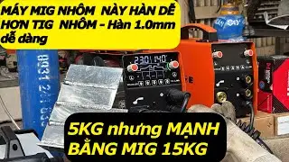 🔴Hướng dẫn sử dụng hàn mig nhôm xung đôi mig 200 Led Sanjoe