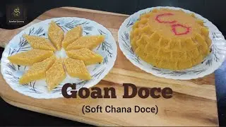 #Goan Doce #Christmas Delight #Chonya Doce Recipe #Soft Chana Doce #Wedding Sweet