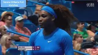 2013 Cincinnati Second Round Highlights - Serena Williams vs Eugenie Bouchard