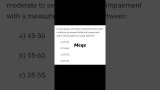 Mcqs about disability/ special education mcqs