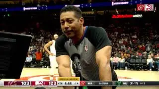 Bill Kennedy Gets INTERRUPTED By Hawks PA Announcer!