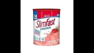 SlimFast &ndash; Original Meal Replacement Shake Mix Powder &ndash; Weight Loss Shake &ndash; 10g of Protein