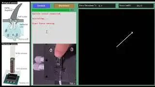 Bioinspired Electronic Antenna for Robotics (mimic cockroach antenna)