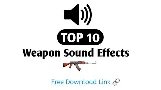 Top 10 Weapon Sound Effects | No Copyright Gun, Sword & Explosion Sounds | Creator Factory