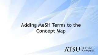 Adding MeSH Terms to the Concept Map