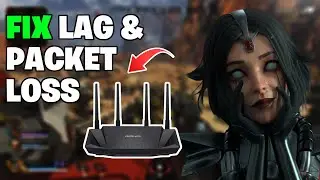 Fix Packet Loss, High Ping, Lag Spikes On Apex Legends | Season 24 ✅