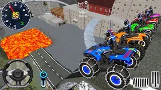 Impossible Dirt Quad Bikes Racing Game #2 - Extreme Motocross ATV Bike Stunts - Android IOS Gameplay