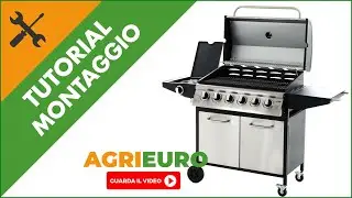 Barbecue a gas Royal Food RF-GB MBPC 6+1 - Griglia in acciaio INOX da 73 X 40 cm