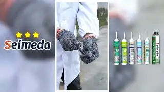T Elastic Strip Test of Silicone Sealant  Stretching & Recovery Performance