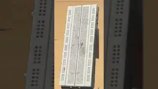 How to use push button on breadboard to glow LED light (easy)