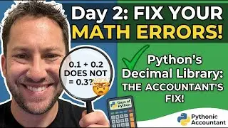 Day 2: Stop Using Floats for Money! (Python's Decimal Library) | 30 Days of Python